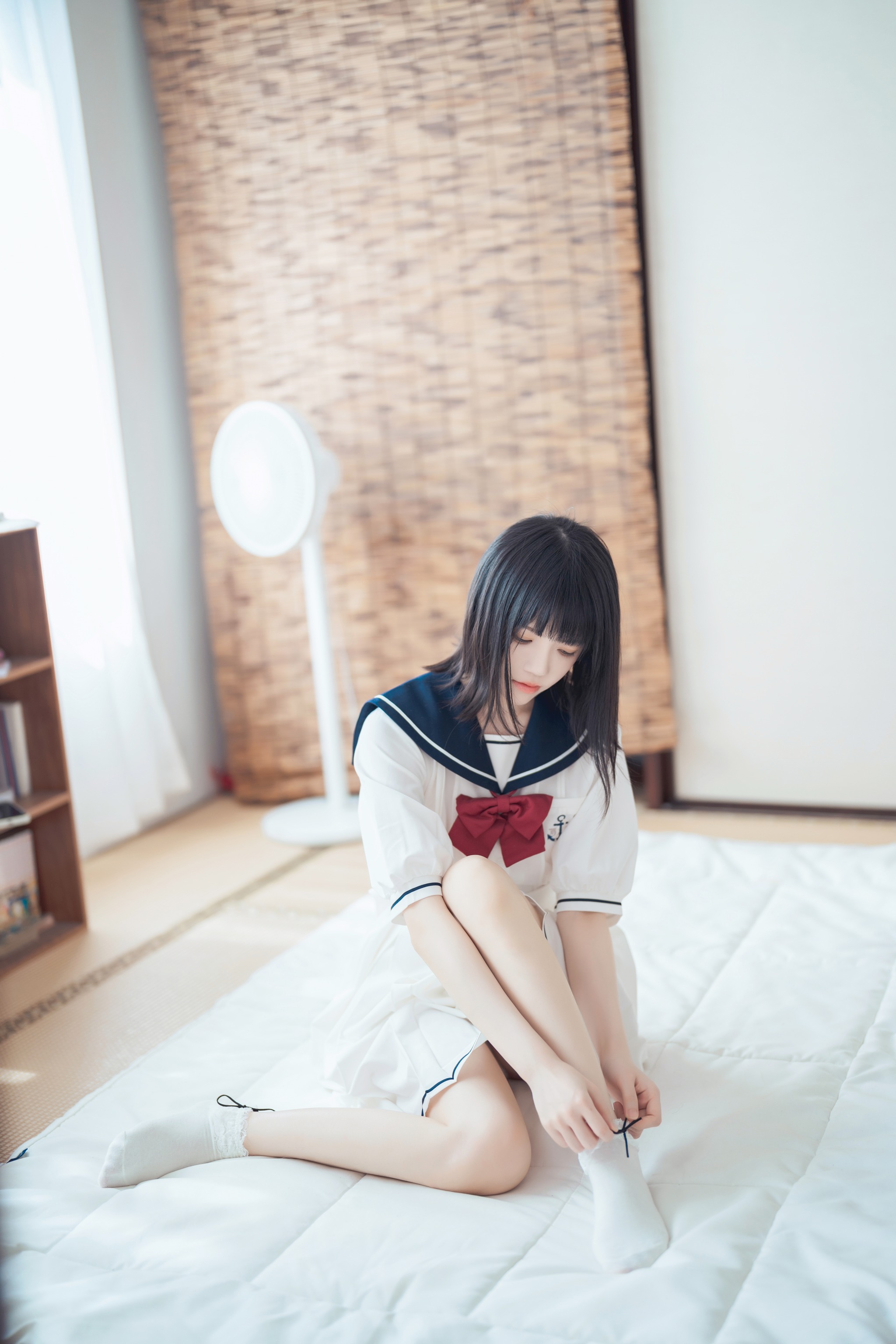 图片[1]-桜桃喵 – NO.145 盛夏制服 [39P]-XikXak
